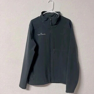 Linkedin x Northface jacket large fleece lined jacket 3 zipper pockets unisex